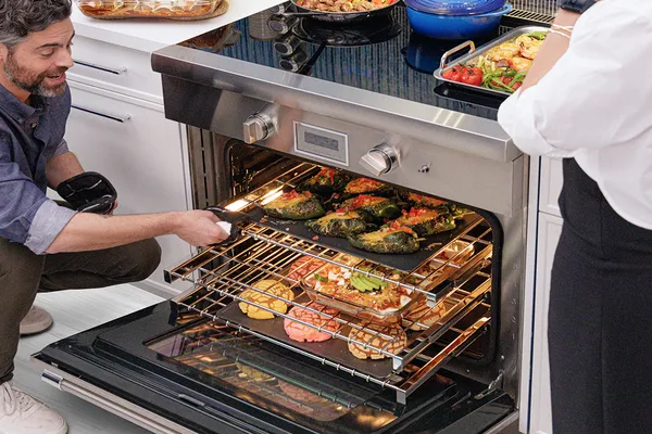 thermador induction range pro harmony induction range true convection
