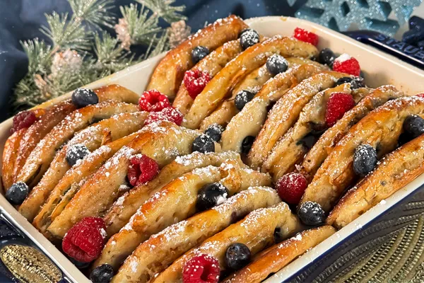 Overnight Blueberry Pancakes