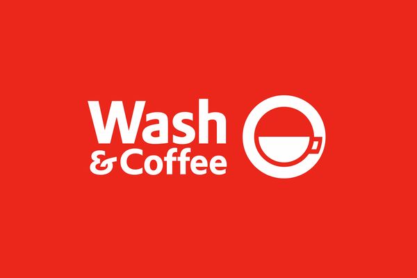 Logotipo Wash & Coffee