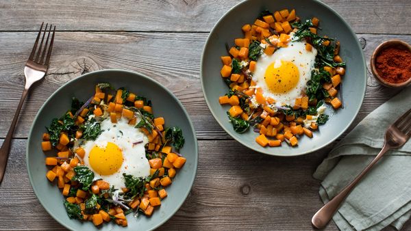 Thermador Breakfast Butternut Squash and Kale Hash 
