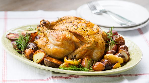 Rosemary and Lemon Roast Chicken | Thermador Recipes by Steam