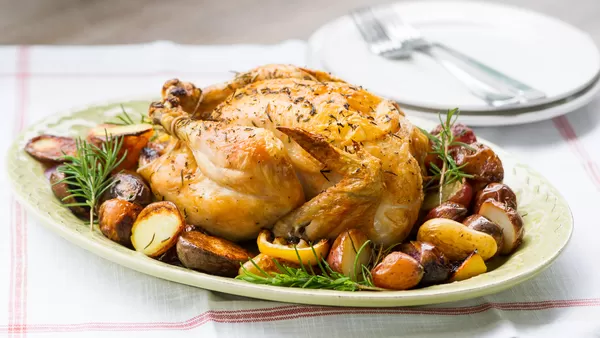 Thermador Recipes by Steam Lemon Roast Chicken