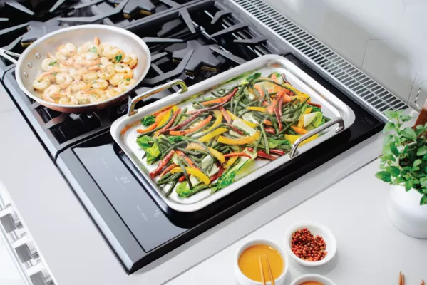 Thermador range induction cooktop pans