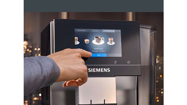 TP705D01 DE | Siemens Hausgeräte Kaffeevollautomat