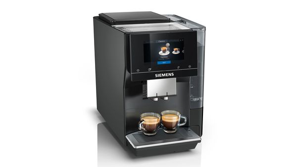 Kaffeevollautomat EQ700 classic Midnite silver metallic TP707D06 TP707D06-5