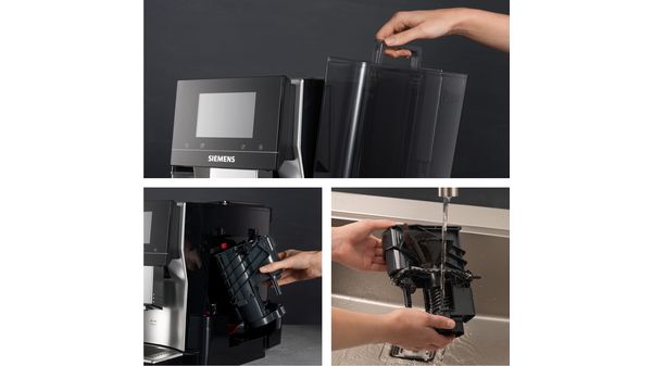 Fully automatic coffee machine EQ700 integral Inox silver metallic TQ703GB7 TQ703GB7-26