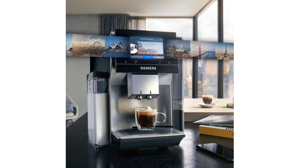 Fully automatic coffee machine EQ700 integral Edelstahl TQ707D03 TQ707D03-11