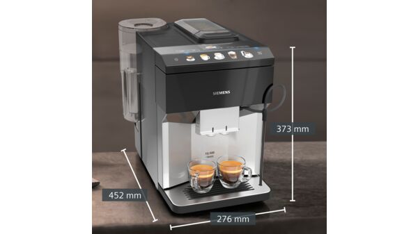 Kaffeevollautomat EQ500 classic Inox silver metallic TP505D01 TP505D01-10