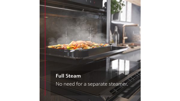N 90 Combi-steam oven 60 x 45 cm Graphite-Grey C24FT53G0B C24FT53G0B-8