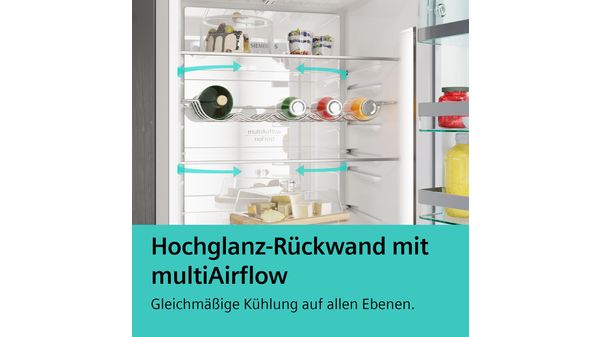 KG39NXICF Freistehende Kühl-Gefrier-Kombination mit Gefrierbereich unten |  Siemens Hausgeräte DE