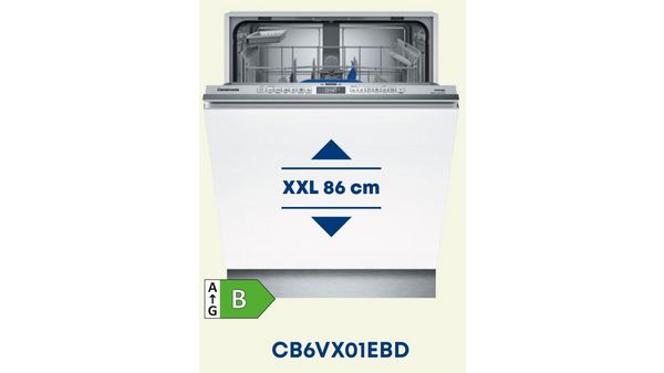 Vollintegrierter Geschirrspüler 60 cm XXL CB6VX01EBD CB6VX01EBD-15