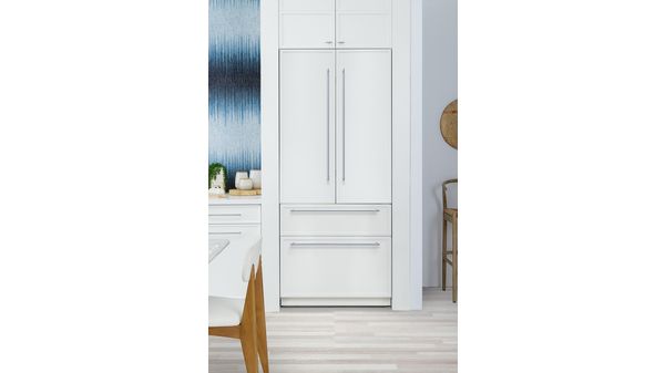 Freedom® Réfrigérateur combiné intégrable à portes françaises avec congélateur en bas 36'' Panel Ready T36IT100NP T36IT100NP-20