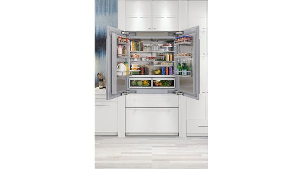 Freedom® Built-in French Door Bottom Freezer Panel Ready T42IT100NP T42IT100NP-16