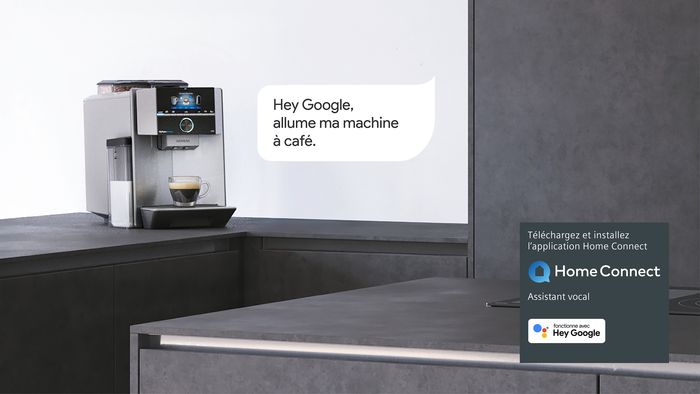 Pilotez votre machine à café connecté grâce à votre voix avec l'Assistant Google.