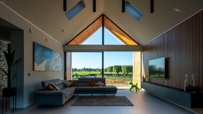 modern eco living room