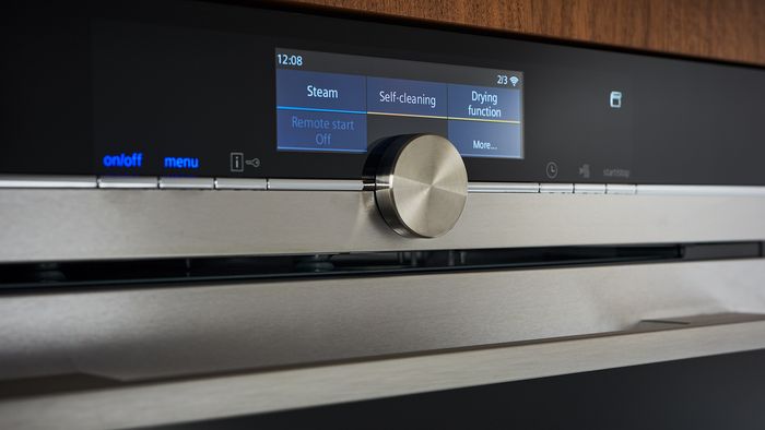 Siemens: Siemens: kendi kendini temizleme fonksiyonlu fırın ekranı