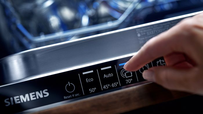 Siemens: varme temperaturprogrammer for oppvaskmaskin