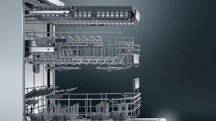Siemens: zmywarki z elastycznymi koszami i trzecią półką