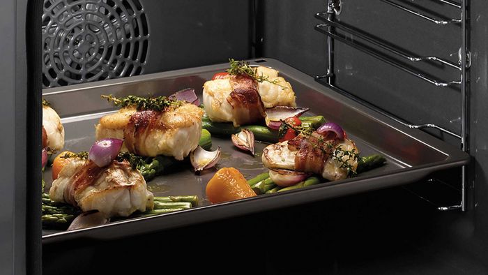 Horno de aire con ventilador