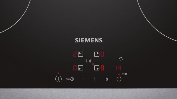 Siemens hob control panel