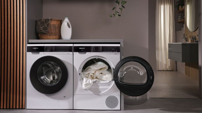 : Las lavadoras Siemens aseguran un funcionamiento sin ruidos molestos manteniendo su eficiencia a largo plazo.