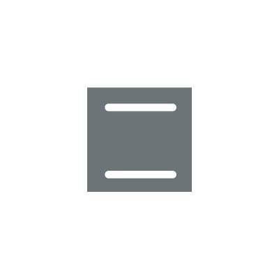 Simbolo forno statico: quadrato con due linee orizzontali parallele all'interno, una in alto e una in basso