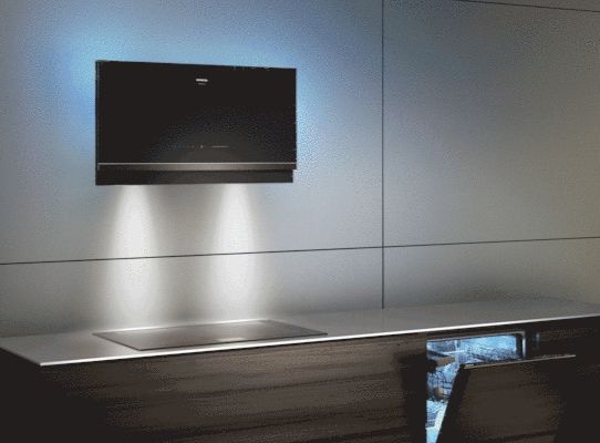 Siemens Home Connect hood with emotionLight Pro