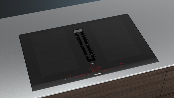 Płyta grzewcza z wyciągiem marki Siemens