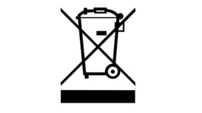 Symbol M&uuml;lltonne