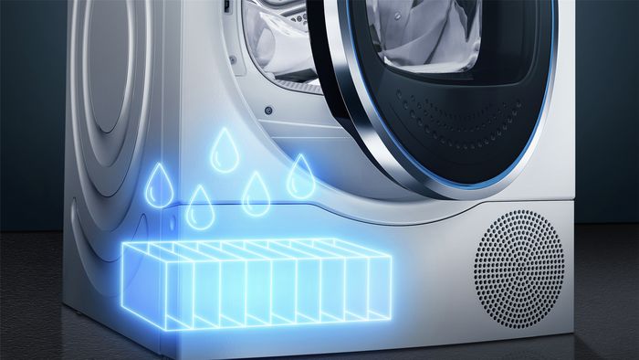 Siemens : lave-linge séchants intelligentCleaning