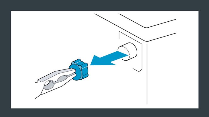 Siemens dom&aacute;c&iacute; spotřebiče v&aacute;m vysvětl&iacute;, jak čistit filtr př&iacute;vodu vody u modelů praček se standardn&iacute; př&iacute;pojkou vody a modelů aquaSecure. Krok 4