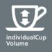 תכונת individualCup Volume של מכונת הקפה EQ.6 Plus של סימנס