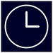 Symbolguide for opvaskemaskine: Timer/Starttid
