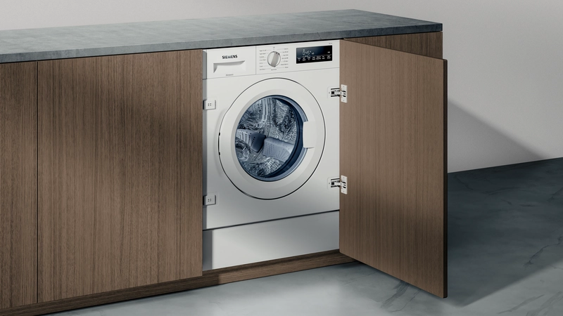 Integrated washing machines