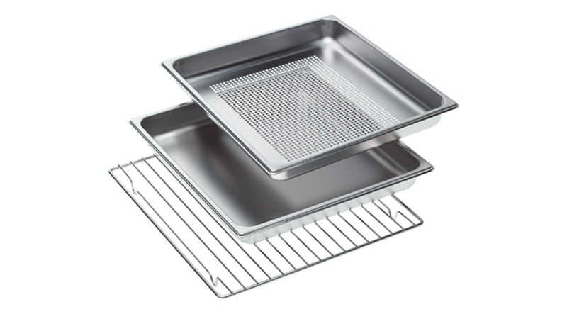 Priedai garinėms orkaitėms