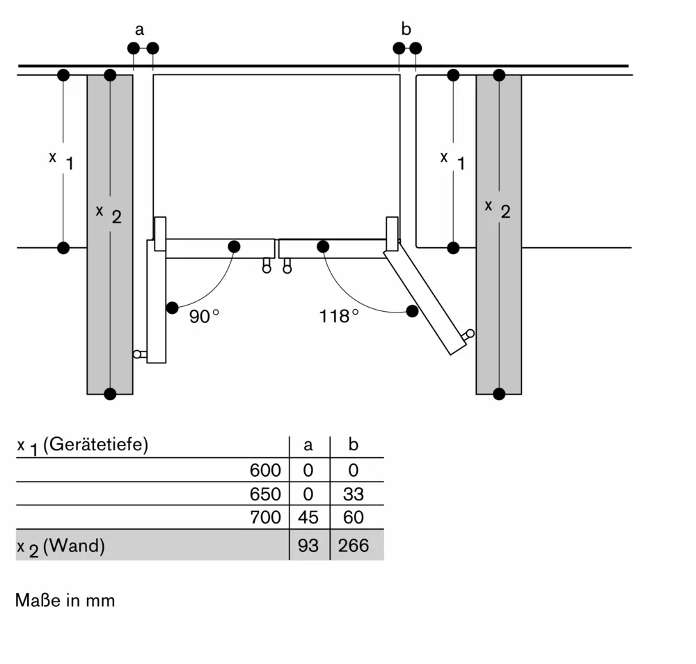 Serie 200 Kühl-Gefrier-Kombination, mehrtürig 183 x 90.5 cm - Thumbnail 21