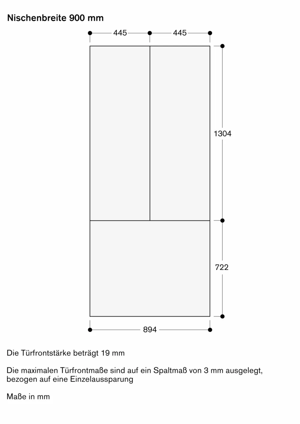 Vario Kältegeräte Serie Expressive Kühl- und Gefrierkombination 213.4 x 90 cm - Thumbnail 20