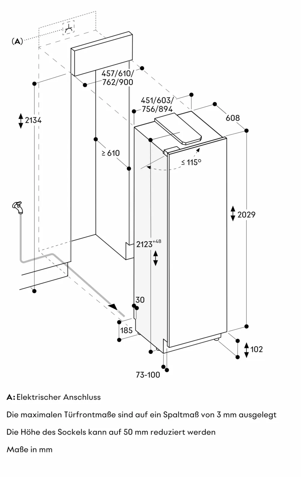 Vario Kältegeräte Serie Expressive Gefriergerät 213.4 x 76.2 cm - Thumbnail 10