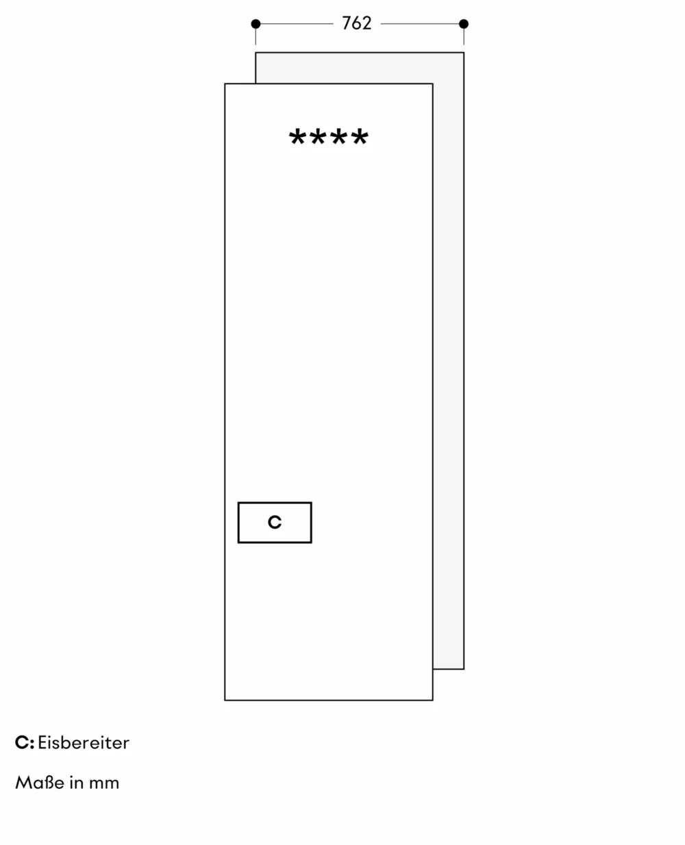 Vario Kältegeräte Serie Expressive Gefriergerät 213.4 x 76.2 cm - Thumbnail 8