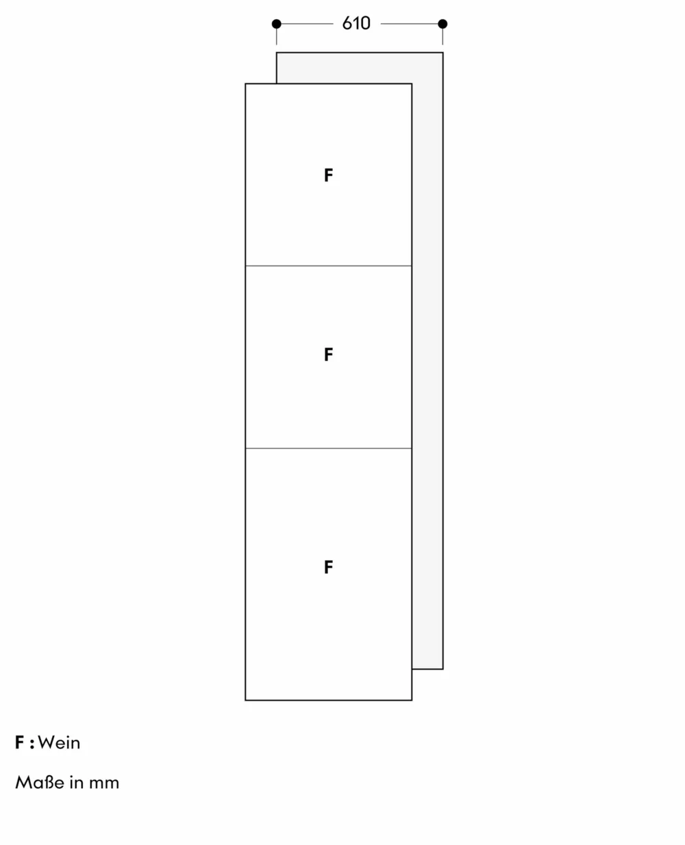 Vario Kältegeräte Serie Expressive Weinklimaschrank 213.4 x 61 cm - Thumbnail 15