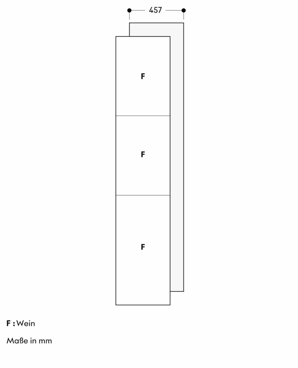 Vario Kältegeräte Serie Expressive Weinklimaschrank 213.4 x 45.7 cm - Thumbnail 16