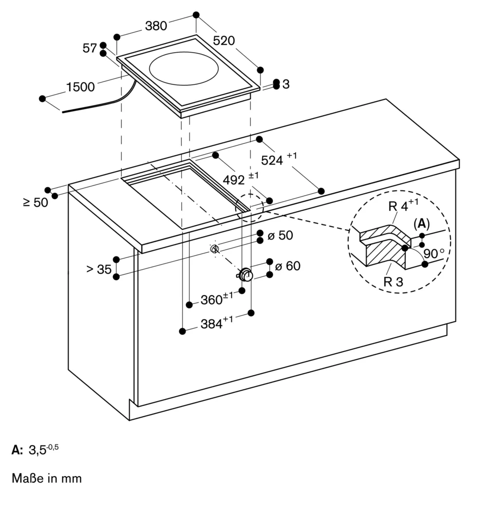 Serie 400 Vario Induktionskochfeld 38 cm - Thumbnail 16