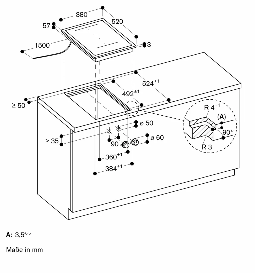 Serie 400 Vario Flex-Induktionskochfeld 38 cm - Thumbnail 16