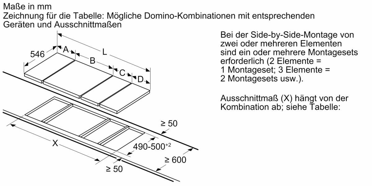 N 70 Domino-Kochfeld, Elektro 30 cm Schwarz, Mit Rahmen aufliegend TL13FD9T8 TL13FD9T8-10