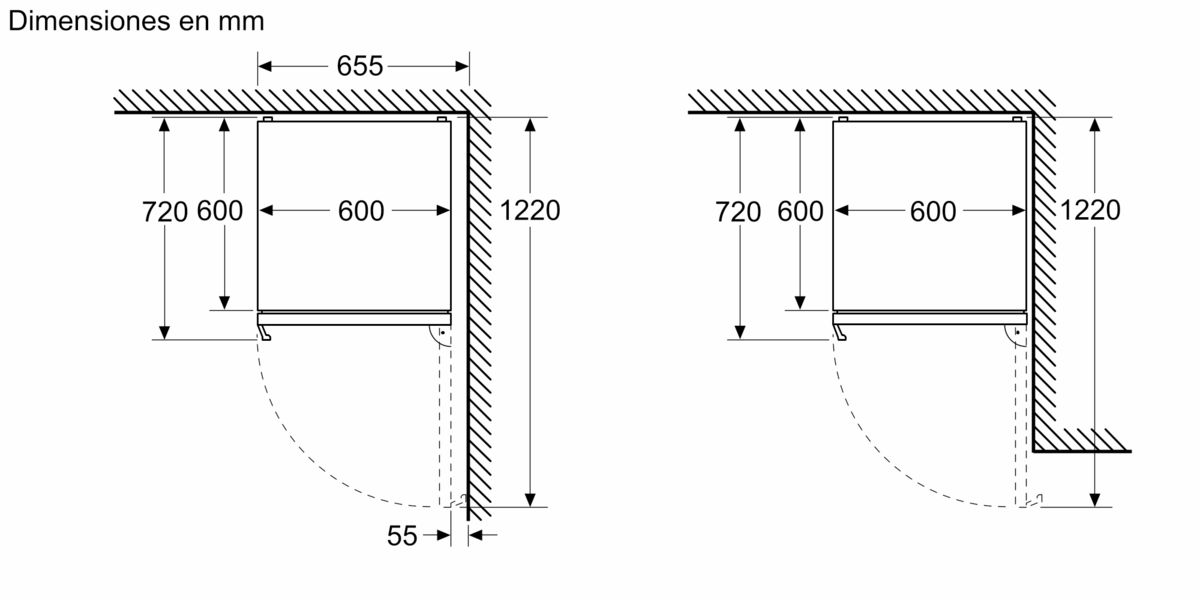 Frigorífico combinado 186 x 60 cm Acero antihuellas 3KFB664XE 3KFB664XE-8