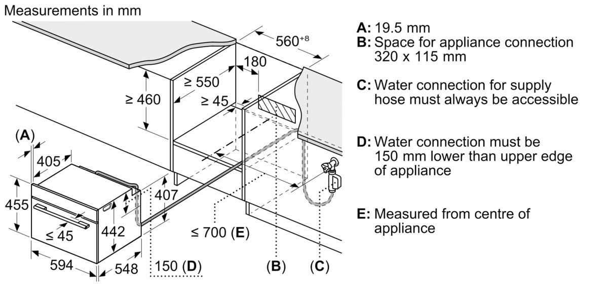 CS958GDD1 Builtin compact oven with steam function Siemens Home