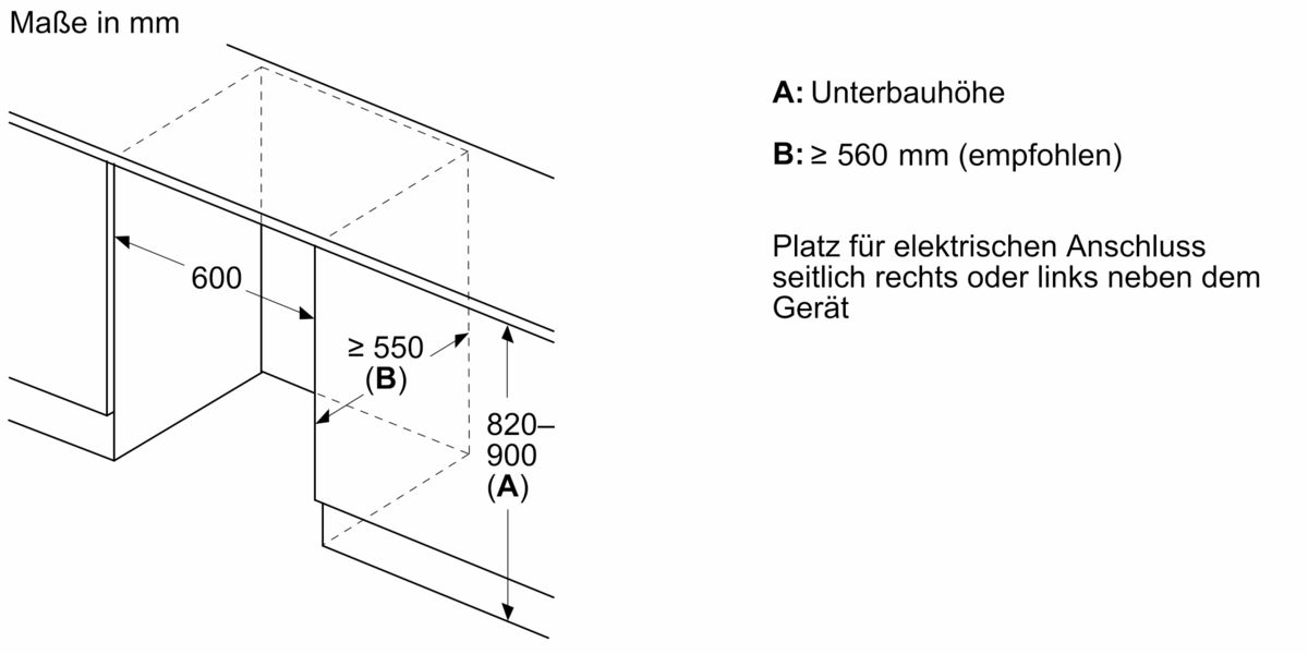 Unterbau-Kühlschrank mit Gefrierfach 82 x 59.8 cm Flachscharnier CK202VFD0 CK202VFD0-7