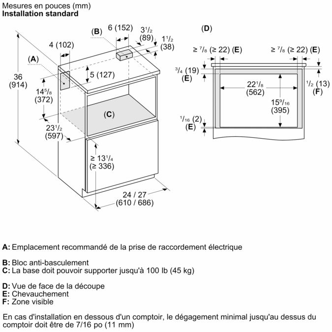 Professional Drawer Microwave 24'' Inox MD24BS MD24BS-14