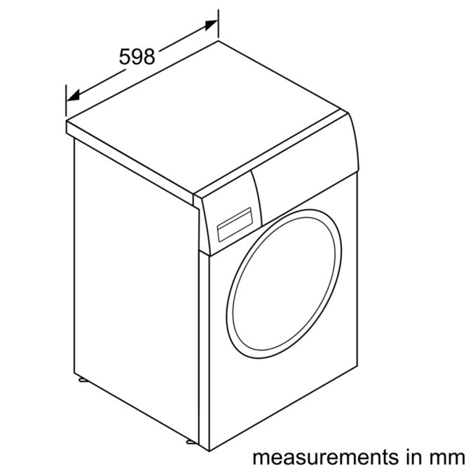 iQ300 Waschmaschine, Frontloader WM14N0A0 WM14N0A0-6