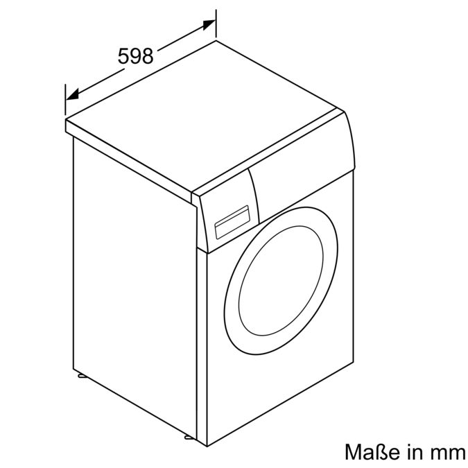 Waschmaschine, Frontlader 6 kg 1400 U/min. CWF14B21 CWF14B21-6